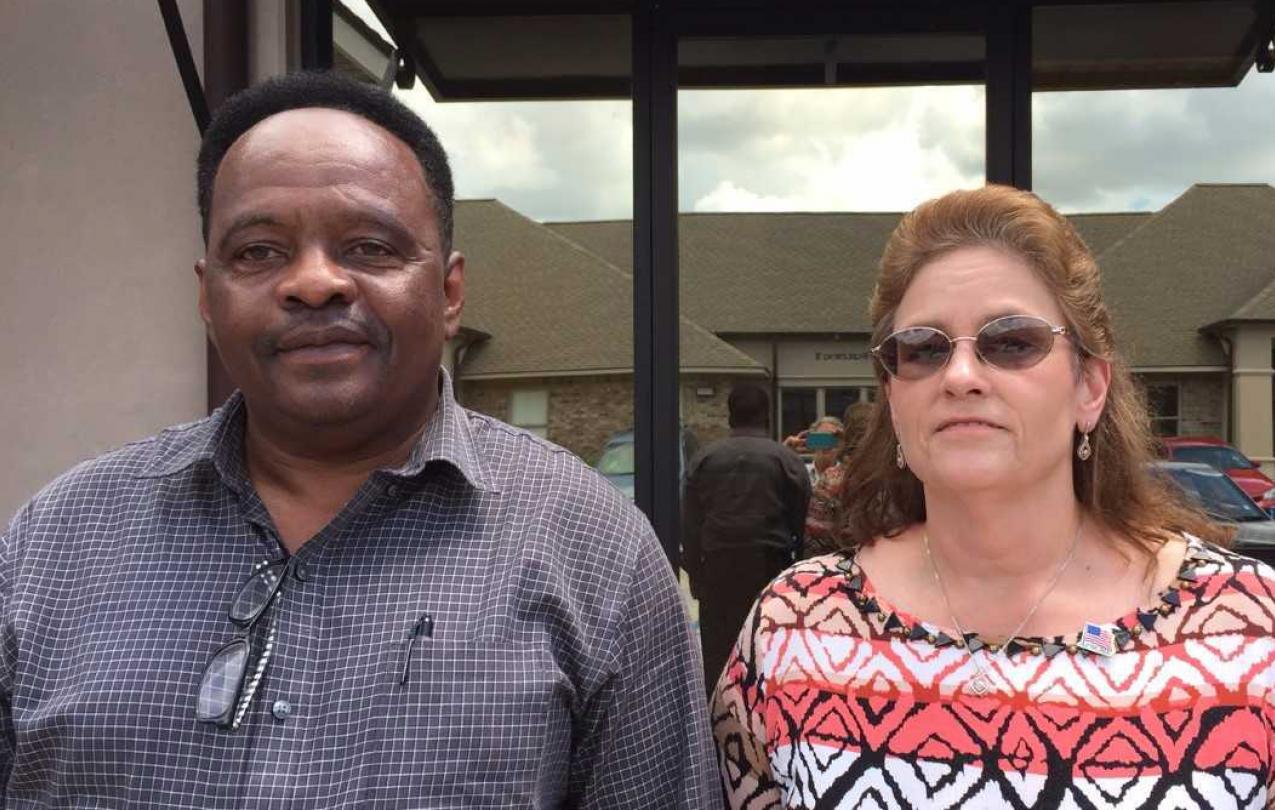Phillip Newton and Ladonna Etheridge are members of AFSCME Local 1695 at Eastern Louisiana Mental Health System (ELMHS)
