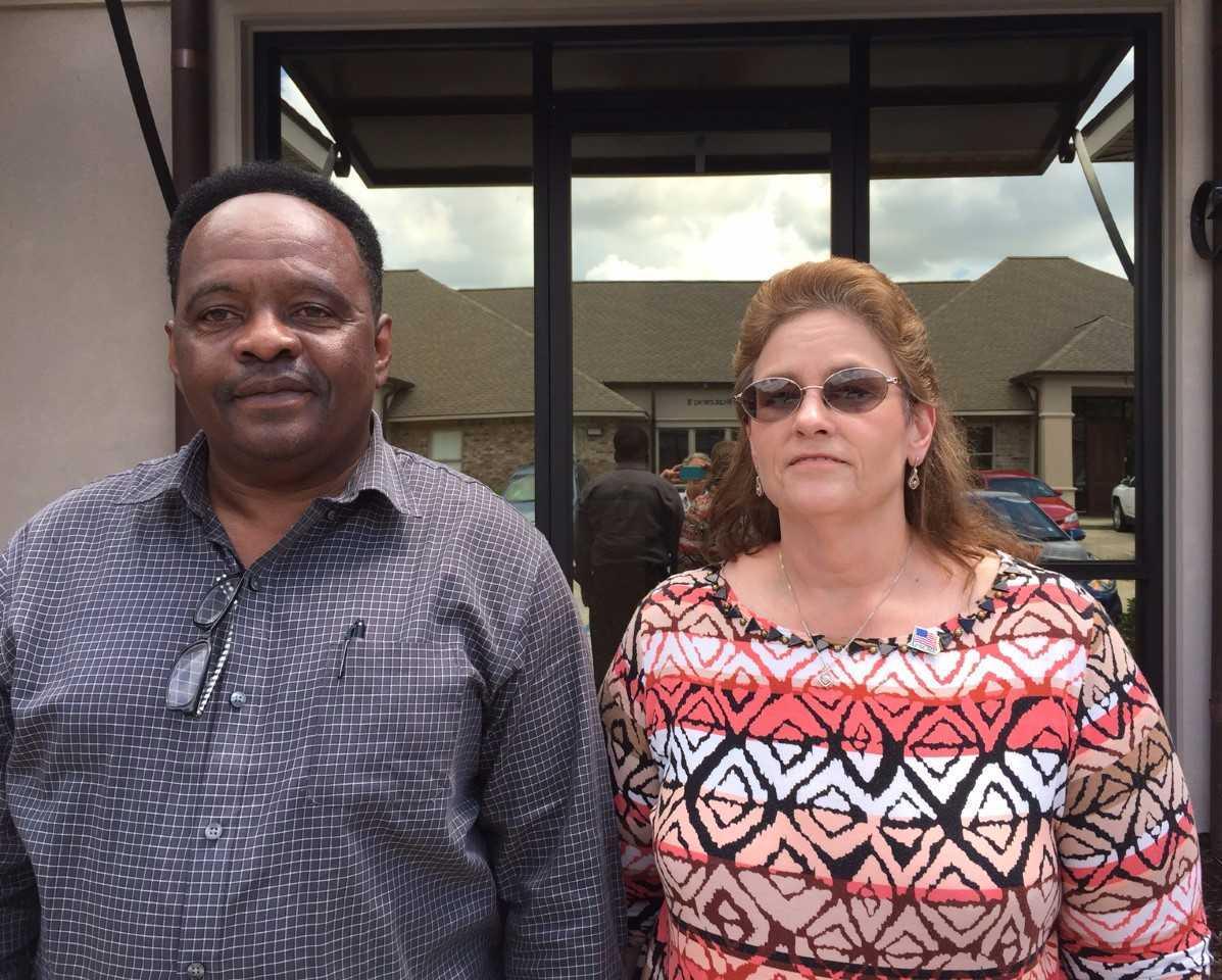 Phillip Newton and Ladonna Etheridge are members of AFSCME Local 1695 at Eastern Louisiana Mental Health System (ELMHS)